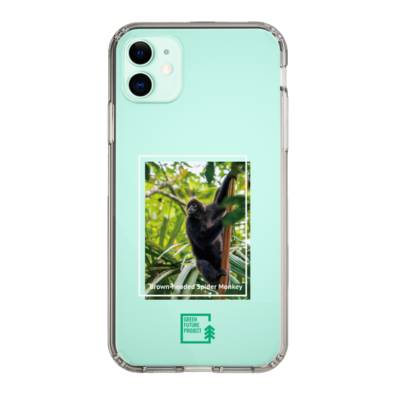 スリムプロテクションケース［ Green Future Project - Brown-headed Spider Monkey ］