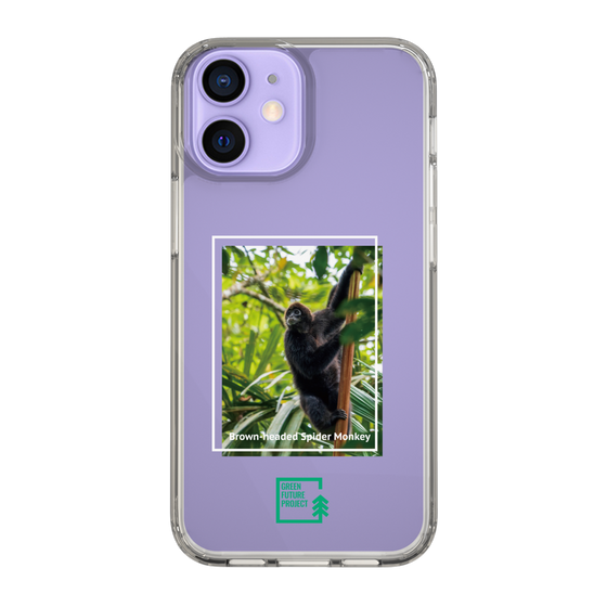 スリムプロテクションケース［ Green Future Project - Brown-headed Spider Monkey ］
