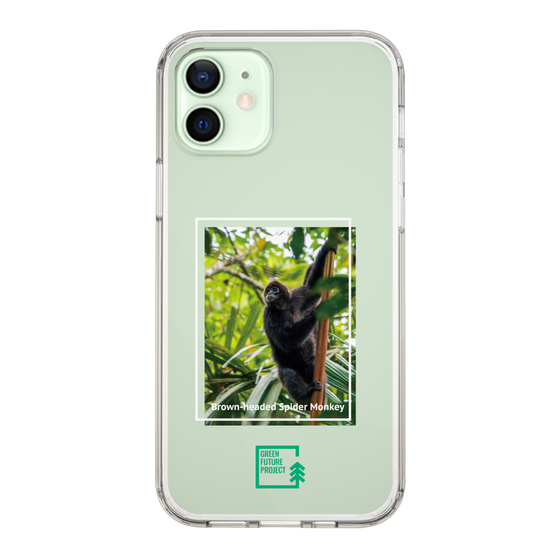 スリムプロテクションケース［ Green Future Project - Brown-headed Spider Monkey ］
