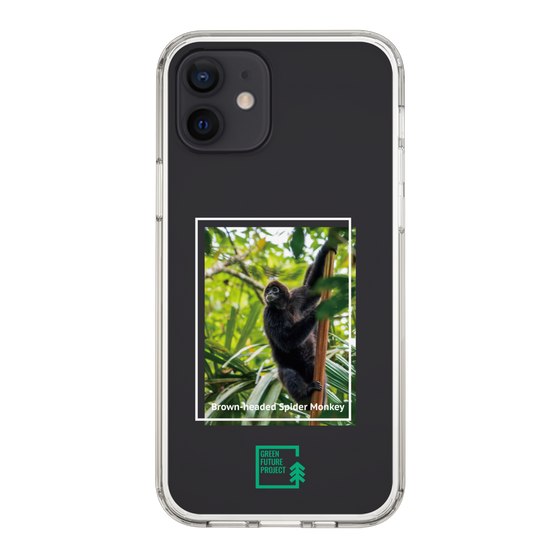 スリムプロテクションケース［ Green Future Project - Brown-headed Spider Monkey ］