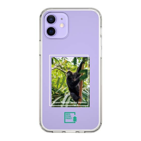 スリムプロテクションケース［ Green Future Project - Brown-headed Spider Monkey ］
