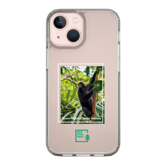 スリムプロテクションケース［ Green Future Project - Brown-headed Spider Monkey ］