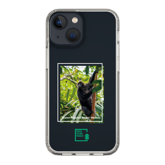 スリムプロテクションケース［ Green Future Project - Brown-headed Spider Monkey ］