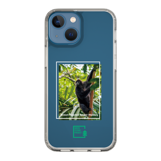 スリムプロテクションケース［ Green Future Project - Brown-headed Spider Monkey ］