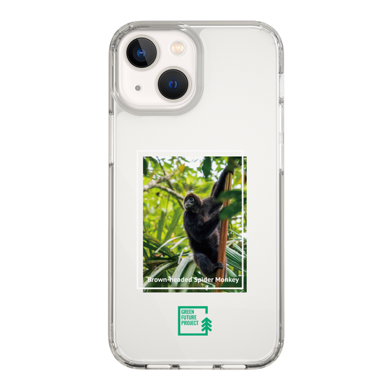 スリムプロテクションケース［ Green Future Project - Brown-headed Spider Monkey ］