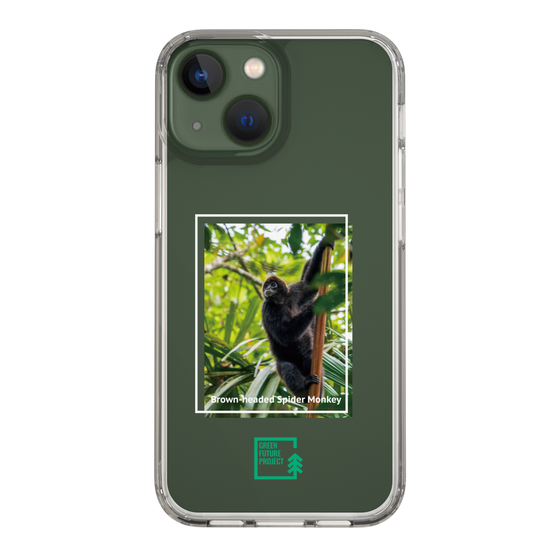 スリムプロテクションケース［ Green Future Project - Brown-headed Spider Monkey ］