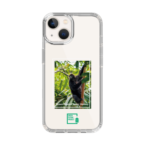 スリムプロテクションケース［ Green Future Project - Brown-headed Spider Monkey ］
