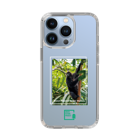 スリムプロテクションケース［ Green Future Project - Brown-headed Spider Monkey ］