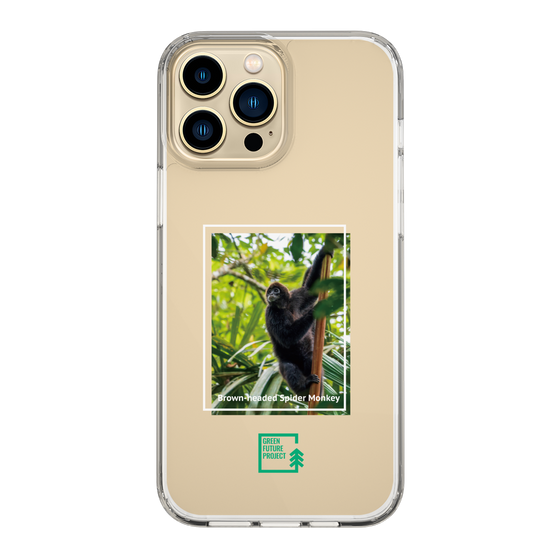 スリムプロテクションケース［ Green Future Project - Brown-headed Spider Monkey ］