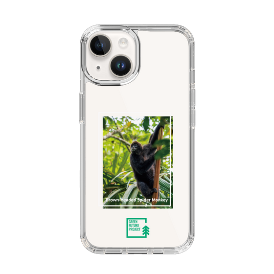 スリムプロテクションケース［ Green Future Project - Brown-headed Spider Monkey ］