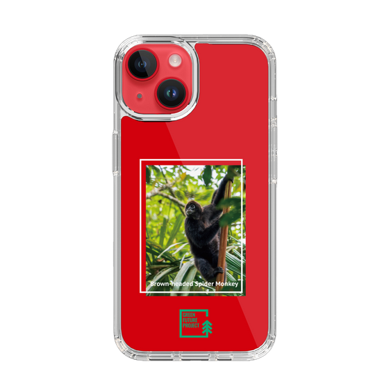スリムプロテクションケース［ Green Future Project - Brown-headed Spider Monkey ］