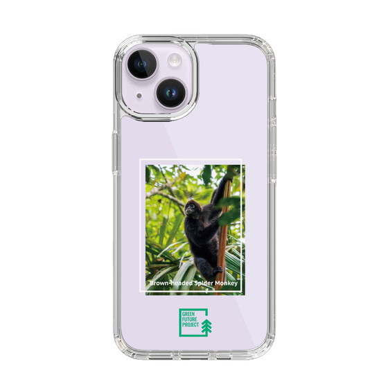 スリムプロテクションケース［ Green Future Project - Brown-headed Spider Monkey ］