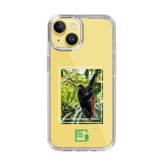 スリムプロテクションケース［ Green Future Project - Brown-headed Spider Monkey ］