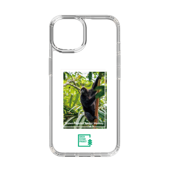 スリムプロテクションケース［ Green Future Project - Brown-headed Spider Monkey ］