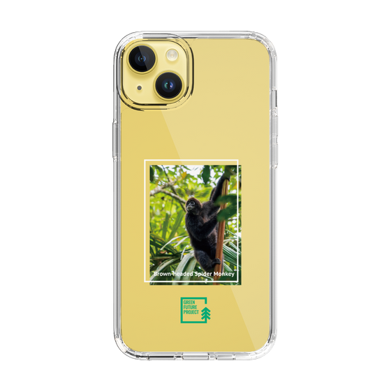 スリムプロテクションケース［ Green Future Project - Brown-headed Spider Monkey ］