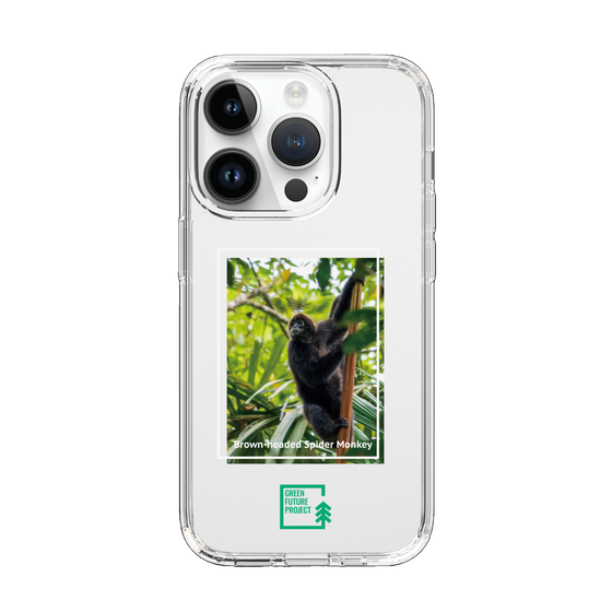 スリムプロテクションケース［ Green Future Project - Brown-headed Spider Monkey ］