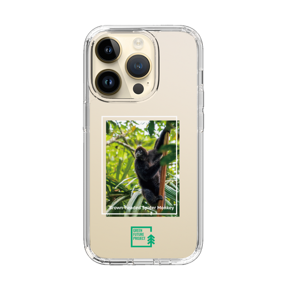 スリムプロテクションケース［ Green Future Project - Brown-headed Spider Monkey ］