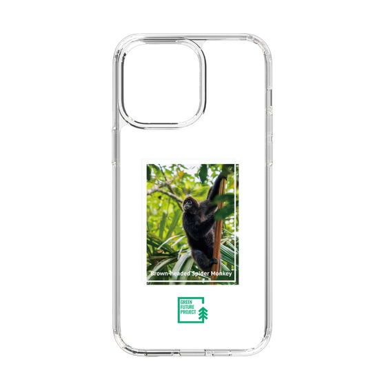 スリムプロテクションケース［ Green Future Project - Brown-headed Spider Monkey ］
