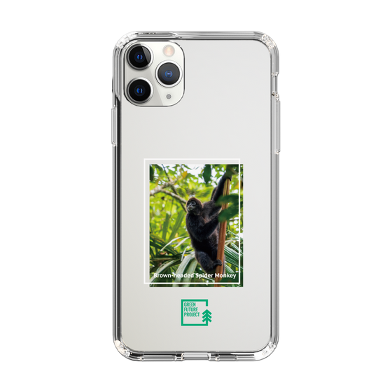 スリムプロテクションケース［ Green Future Project - Brown-headed Spider Monkey ］