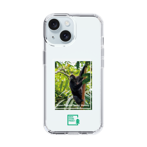 スリムプロテクションケース［ Green Future Project - Brown-headed Spider Monkey ］