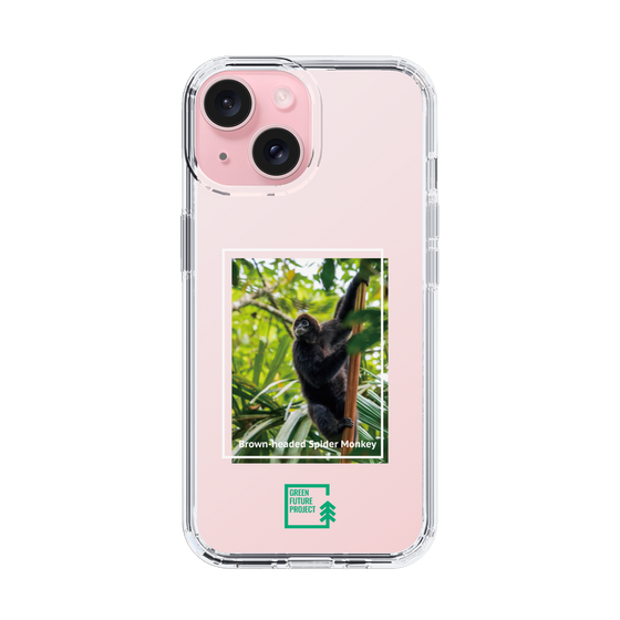 スリムプロテクションケース［ Green Future Project - Brown-headed Spider Monkey ］