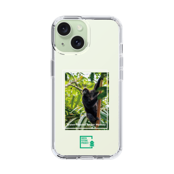 スリムプロテクションケース［ Green Future Project - Brown-headed Spider Monkey ］