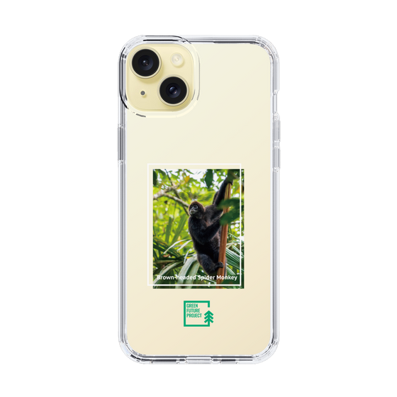 スリムプロテクションケース［ Green Future Project - Brown-headed Spider Monkey ］