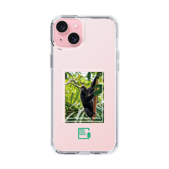 スリムプロテクションケース［ Green Future Project - Brown-headed Spider Monkey ］