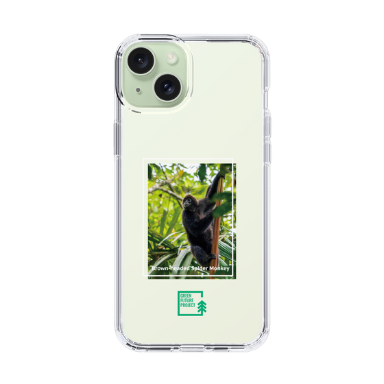スリムプロテクションケース［ Green Future Project - Brown-headed Spider Monkey ］