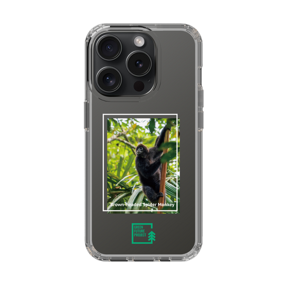 スリムプロテクションケース［ Green Future Project - Brown-headed Spider Monkey ］