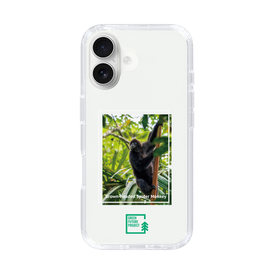 スリムプロテクションケース［ Green Future Project - Brown-headed Spider Monkey ］