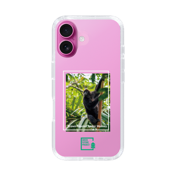 スリムプロテクションケース［ Green Future Project - Brown-headed Spider Monkey ］