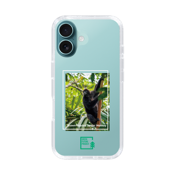 スリムプロテクションケース［ Green Future Project - Brown-headed Spider Monkey ］