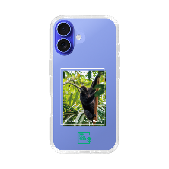 スリムプロテクションケース［ Green Future Project - Brown-headed Spider Monkey ］