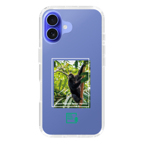 スリムプロテクションケース［ Green Future Project - Brown-headed Spider Monkey ］