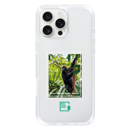 スリムプロテクションケース［ Green Future Project - Brown-headed Spider Monkey ］