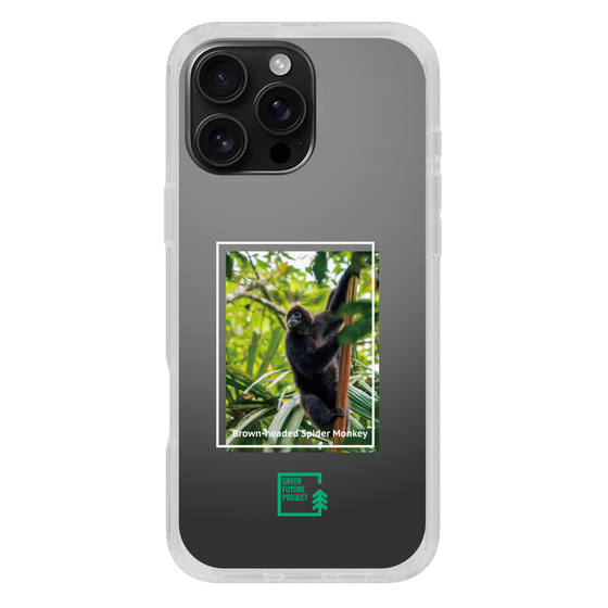スリムプロテクションケース［ Green Future Project - Brown-headed Spider Monkey ］