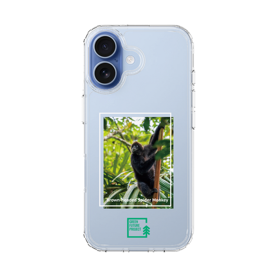 スリムプロテクションケース［ Green Future Project - Brown-headed Spider Monkey ］