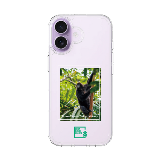 スリムプロテクションケース［ Green Future Project - Brown-headed Spider Monkey ］