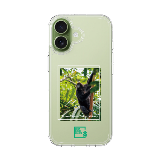 スリムプロテクションケース［ Green Future Project - Brown-headed Spider Monkey ］