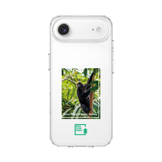 スリムプロテクションケース［ Green Future Project - Brown-headed Spider Monkey ］