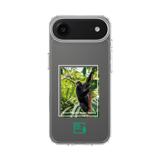 スリムプロテクションケース［ Green Future Project - Brown-headed Spider Monkey ］