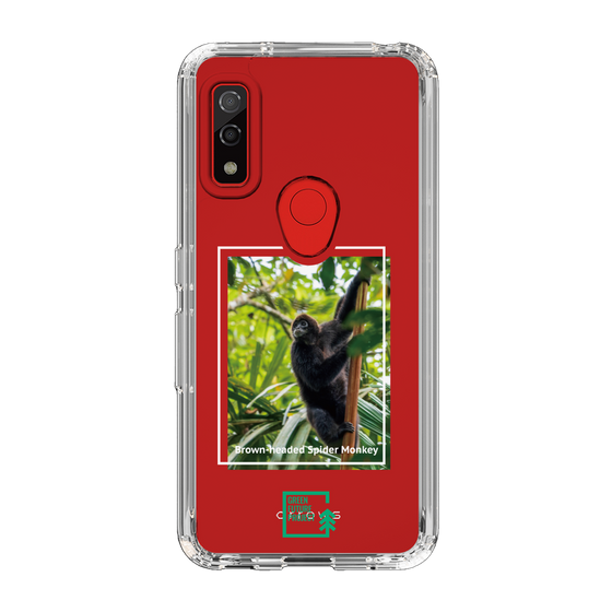 スリムプロテクションケース［ Green Future Project - Brown-headed Spider Monkey ］