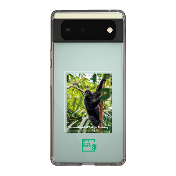 スリムプロテクションケース［ Green Future Project - Brown-headed Spider Monkey ］