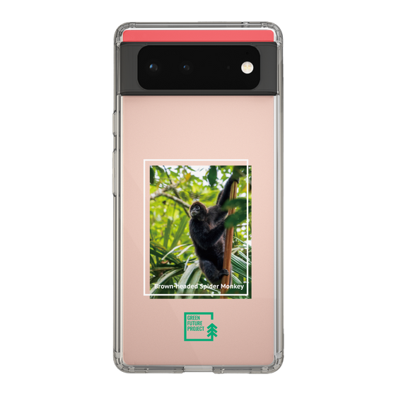 スリムプロテクションケース［ Green Future Project - Brown-headed Spider Monkey ］