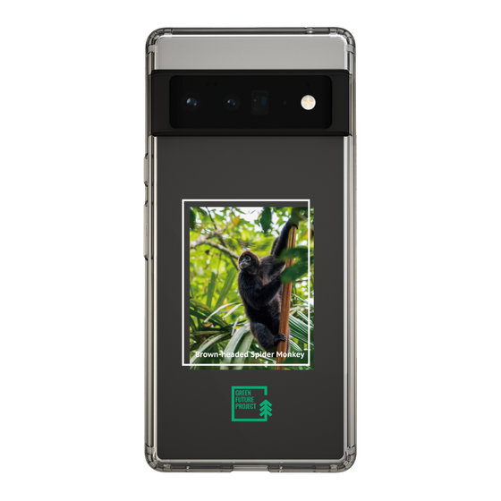 スリムプロテクションケース［ Green Future Project - Brown-headed Spider Monkey ］