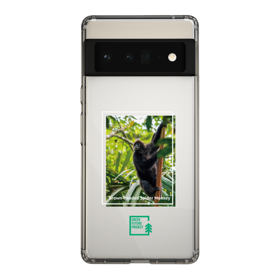 スリムプロテクションケース［ Green Future Project - Brown-headed Spider Monkey ］