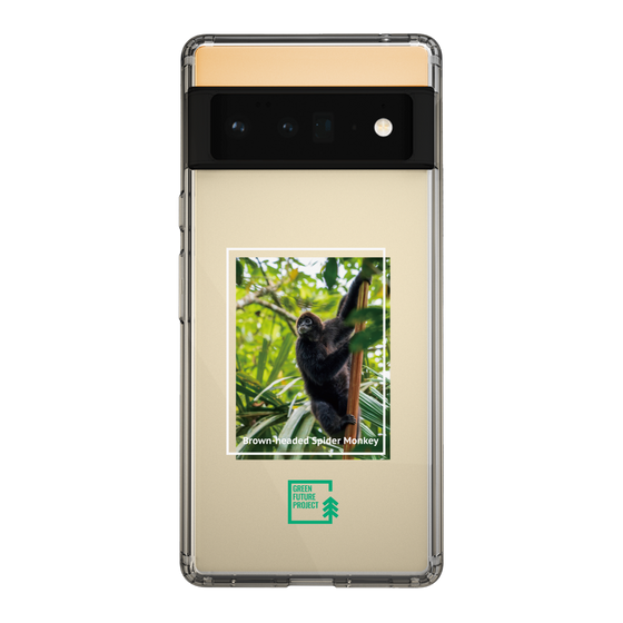 スリムプロテクションケース［ Green Future Project - Brown-headed Spider Monkey ］