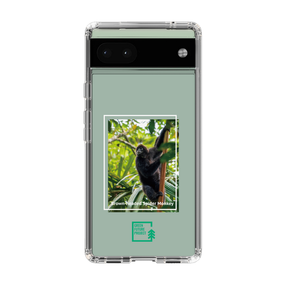 スリムプロテクションケース［ Green Future Project - Brown-headed Spider Monkey ］