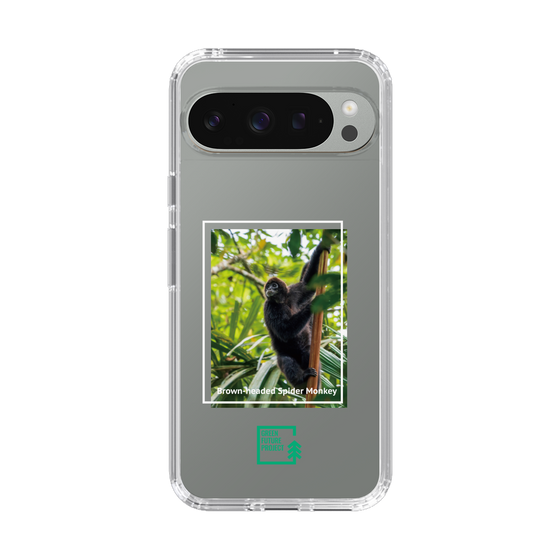 スリムプロテクションケース［ Green Future Project - Brown-headed Spider Monkey ］